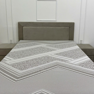 Áo Bọc Nệm 2 Mặt Có Khóa Kéo Vải Gấm Thun Cao Cấp Nhập Khẩu