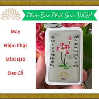 Máy Niệm Phật Mini Q10, Có Khe Thẻ, Sẵn 52 Bài