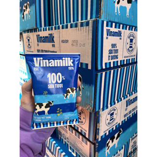  Vinamik  100% sữa tươi  bịch  220ml thùng  48 bịch Date  15-5-2026 