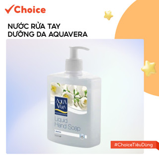   Choice  Nước Rửa Tay Dưỡng Da AquaVera FM1-0673-16 Hương Hoa 500ML 
