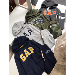 Bộ Nỉ Hoodie Bé Trai Thêu Chữ G
