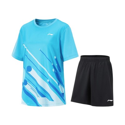 Bộ Quần Áo Bóng Bàn/Cầu Lông Thể Thao Li-Ning Unisex P-AATU048-3V