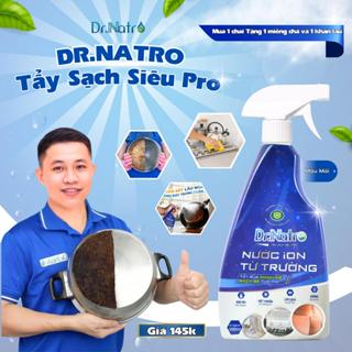 Tẩy đa năng Dr. Natro 500ml – Sạch dầu mỡ, vết bẩn, công nghệ ion từ trường an toàn, hiệu quả