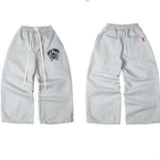 Quần nỉ dài NEW YORK NY thêu logo xịn, phom ống rộng châu âu, hàng xịn chuẩn mùa đông, chất siêu dày không xù