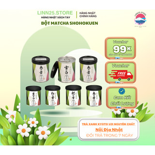 Bột Matcha Shohokuen Nhật Bản – Trà Xanh Kyoto Uji Nguyên Chất Cao Cấp Thơm Dịu 