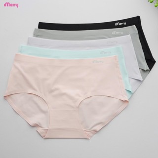  Combo 5 Quần lót su nữ iMerry cạp cao đáy lót và sườn  đường may cố định mềm mại thoáng mát VQ026A 