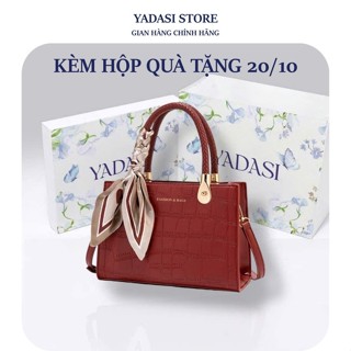 Túi xách nữ đeo chéo quai xách trung niên,túi quai xách nữ đi tiệc tặng mẹ phong cách sang trọng YADASI STORE TX04