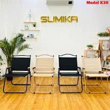 Ghế Xếp Có Lưng Tựa, ghế thư giãn, ghế câu cá sumika K39
