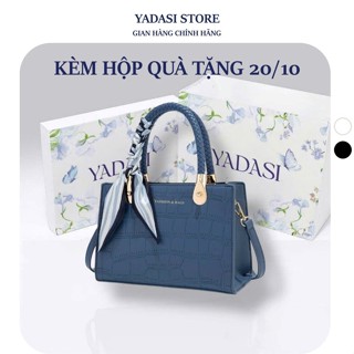 Túi xách nữ đeo chéo 2 quai cầm tay da mềm sang chảnh tặng mẹ trung niên YADASI STORE TX04