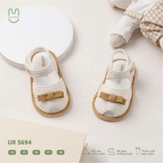 Dép bé trai bé gái tập đi Ualarogo sandal đế cao su chống trượt xăng đan quai dán điều chỉnh 5685