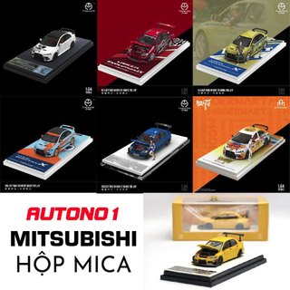 Mô hình xe Mitsubishi Eclipse Fast and Furious EVO 9th Generation tỉ lệ 1:64 hộp mica
