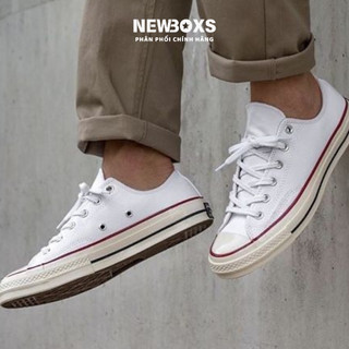 Giày Converse Chuck 1970s White Low - 162065, Converse Chính Hãng, Basic Sneaker, Êm Ái, Bền Bỉ