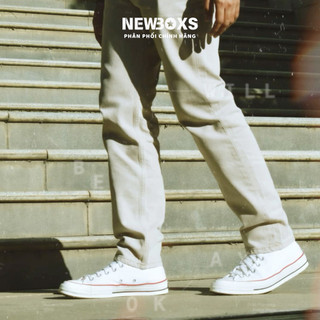 Giày Converse Chuck 1970s White Low - 162065, Converse Chính Hãng, Basic Sneaker, Êm Ái, Bền Bỉ