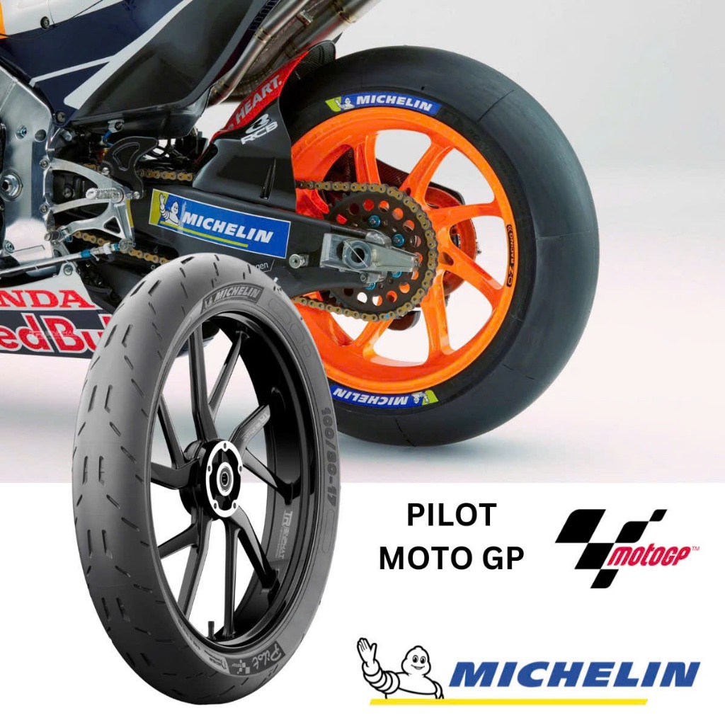Cặp lốp MICHELIN PILOT MOTO GP - EXCITER 70/90-17<>120/70-17