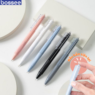  Set 30 bút bi gel ST viết trơn dành cho học sinh sinh viên bút gel mực xanh mực đen viết chữ đẹp 