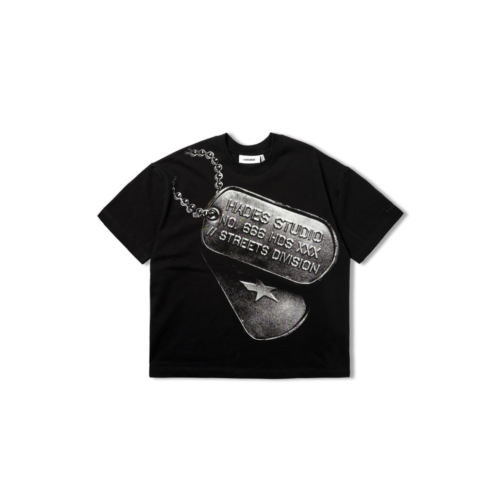 HADES ENLISTED TEE - BLACK - ÁO THUN UNISEX - HADES BRAND CHÍNH HÃNG