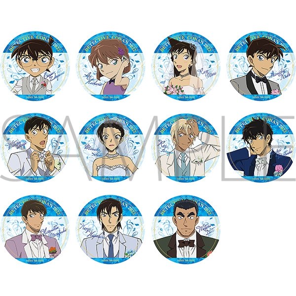 Huy hiệu Conan Movie 25 Nàng Dâu Halloween