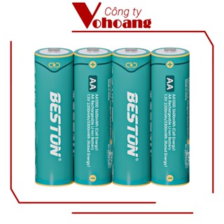  Pin sạc AA Beston Lithium 1.5V dung lượng cao 3600mWh điện áp ổn định tương thích mọi thiết bị 