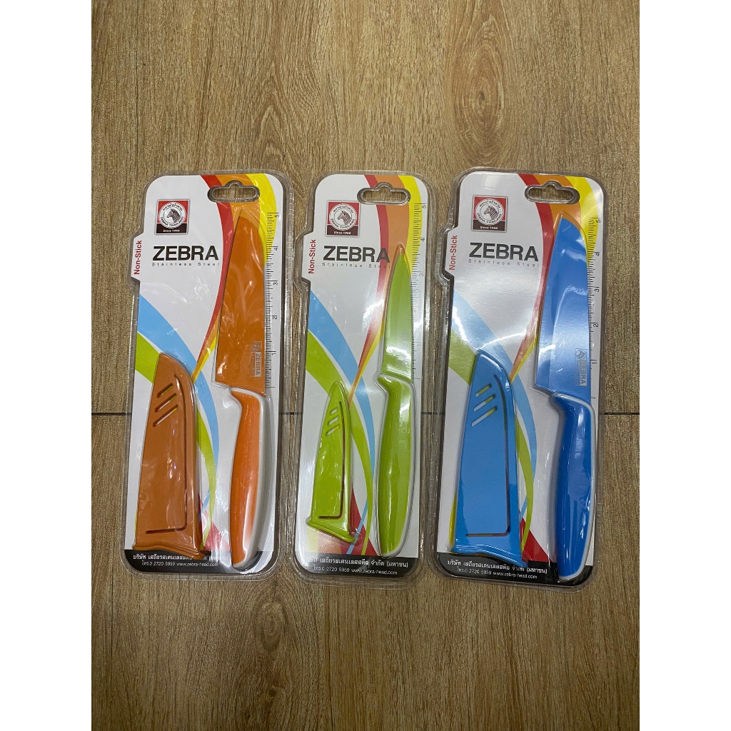 Dao Màu Chống Dính ZEBRA 5'' - 100503