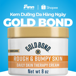 [BILL MỸ AIR] Kem Dưỡng Da Gold Bond Rough & Bumpy Skin 226gr (Hũ)  – Làm Mịn Làn Da Khô Ráp, Cải Thiện Da Sần Sùi
