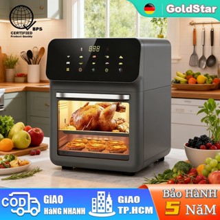 GoldStar Nồi chiên không dầu nồi chiên không khí 16L，nấu ăn không dầu，không khói dầu 🔥🔥🔥