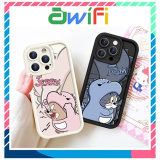  Ốp lưng iphone camera viền cao T0m Jery 6s 6plus 7 8 plus x xs 11 12 13 14 15 pro max plus promax - Awifi Case Z6-9 