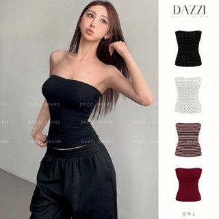 [KÈM MÚT] Áo ống trơn basic ôm body vải cotton mịn DAZZI Women A054