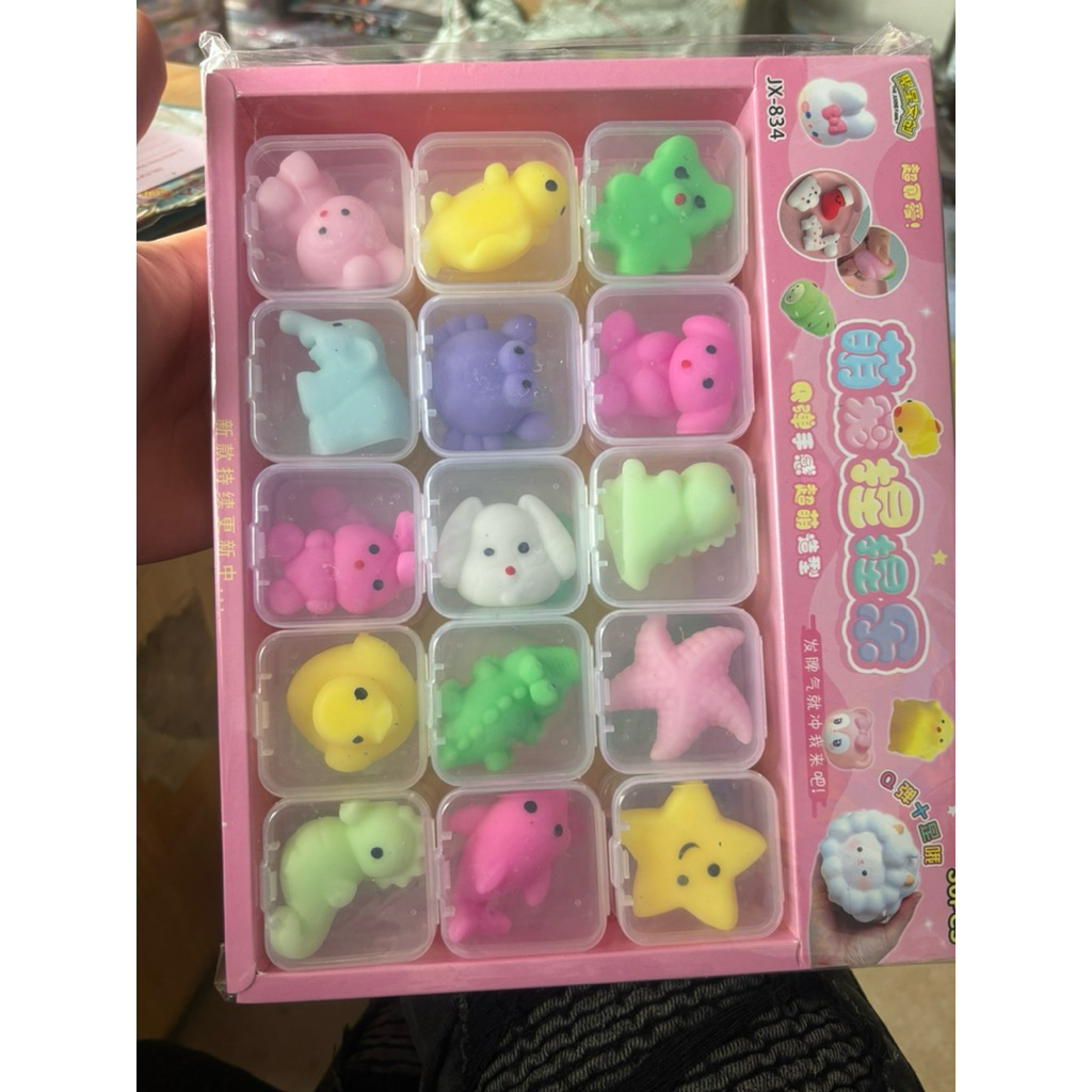 khay 24 con mochi hình con vật