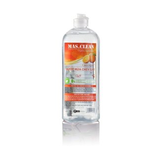 Nước rửa chén hữu cơ Mas.Clean - chai 720ml