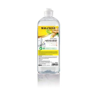 Nước rửa chén hữu cơ Mas.Clean - chai 720ml