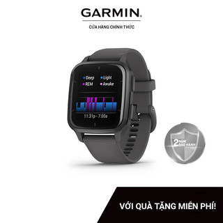  Đồng Hồ Thông Minh Garmin Venu Sq 2  Shadow Gray White Cool Mint  - Hàng Chính Hãng 