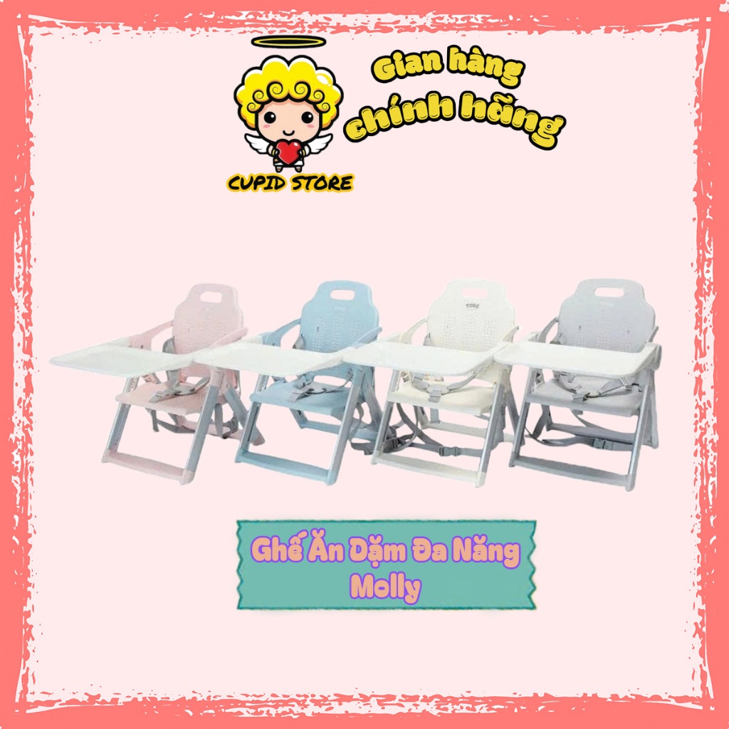  Ghế ăn dặm Molly gấp gọn chính hãng ToBe 