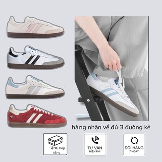  Giày samba classic đủ màu nam nữ Giày thể thao samba đen trắng hồng xanh xám nam nữ bản đẹp hottrend 