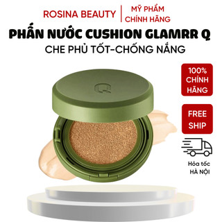  Phấn Nước Glamrr Q Vegan Super Glow Cushion Glamrr Q Che Phủ Kiềm Dầu SPF50+ PA+++ 