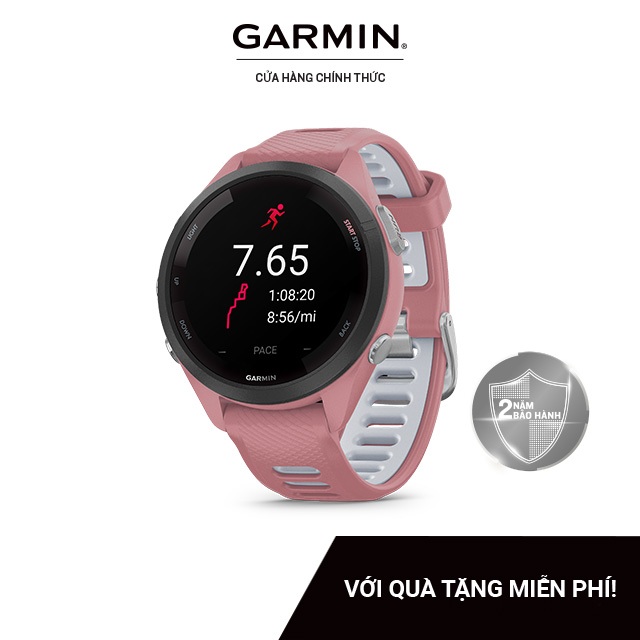 Đồng Hồ Thông Minh Garmin Forerunner 265S Music Wifi GPS (Black/White/Pink) - Hàng Chính Hãng | BigBuy360 - bigbuy360.vn