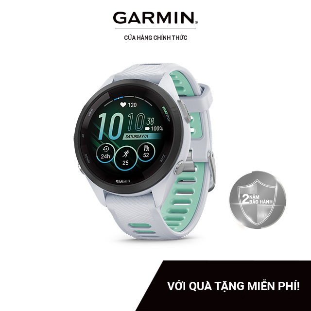 Đồng Hồ Thông Minh Garmin Forerunner 265S Music Wifi GPS (Black/White/Pink) - Hàng Chính Hãng | BigBuy360 - bigbuy360.vn