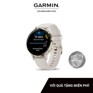  Đồng Hồ Thông Minh Garmin Venu 3S  Pebble Gray Sage Gray French Gray Dust Rose Ivory  - Hàng Chính Hãng 