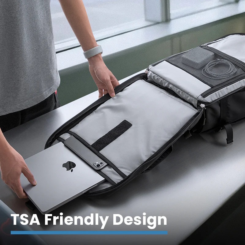 Balo laptop Tomtoc-T66 Liteway Travel Backpack cho Macbook/Laptop chính hãng, kháng nước, nhiều ngăn | BigBuy360 - bigbuy360.vn