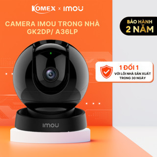 Camera IMOU trong nhà GK2DP Rex 2D 3MP/ GK2DP Rex 2D 5MP / A36LP (REX 3MP) cảnh báo bằng còi hú, đàm thoại 2 chiều