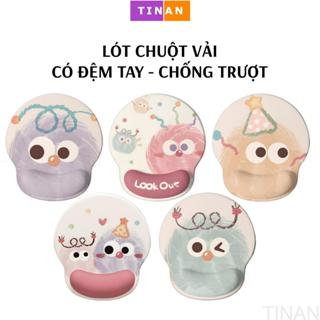  Lót Chuột VẢI Có ĐỆM CỔ TAY HÌNH THỎ  HÌNH CON VẬT Dễ Thương Đế Chống Trượt Mouse Pad Mềm Dàyy 
