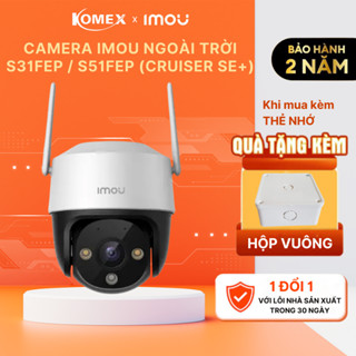 Camera IMOU ngoài trời S31FEP (Cruiser SE+ 3MP)/ S51FEP (Cruiser SE+ 5MP) fullcolor đàm thoại 2chiều