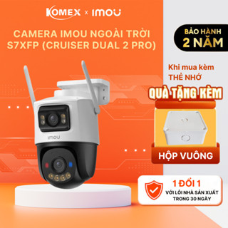 Camera IMOU ngoài trời S7XFP Cruiser Dual 2 Pro 8MP quan sát đêm công nghệ  Aurora siêu nhạy sáng