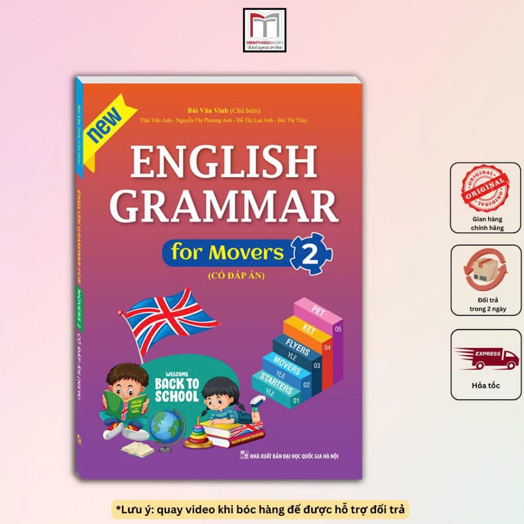 Sách - English grammar for Movers 2 (có đáp án)