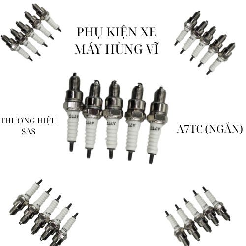 (HANG MỚI VỀ) Bugi A7TC (ngắn),B7TC (dài) Cho Xe Máy dirt bike Gokart / multi angle