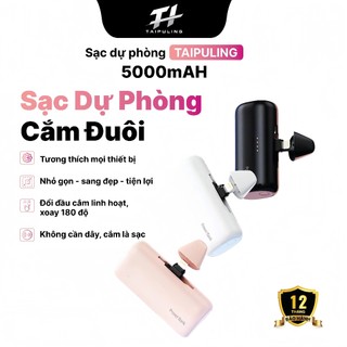  Củ Sạc Nhanh Mini Power Bank Bộ sạc di động Type-C & LN Cắm cho điện thoại Android 