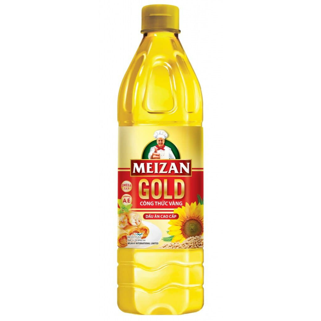 dầu ăn meizan gold 1 lít