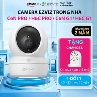 Camera wifi EZVIZ trong nhà H6C G1, C6N G1, C6N PRO, H6C PRO đàm thoại 2 chiều phát hiện chuyển động