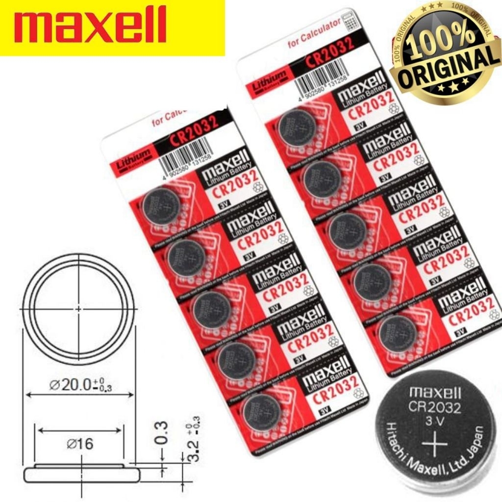 Pin Cmos 2032 Maxell Và PIN CMOS 2032 (Loại Rẻ)
