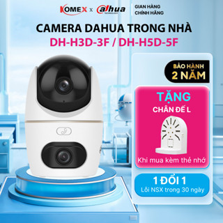 Camera wifi DAHUA 2 mắt trong nhà Hero Dual D1 6MP (DH-H3D-3F)/ Hero Dual D1 10MP (DH-H5D-5F)