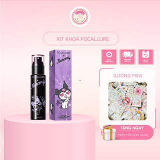 [FOCALLURE x Sanrio] Xịt Khoá Makeup Lâu Trôi Cố Định Lớp Make Up 65ml
